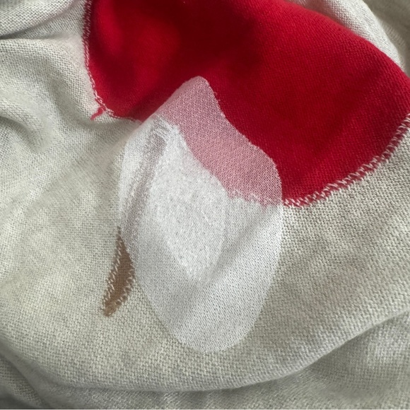 J.Crew factory teddy teacher Apple Design gray Sweater nwt sz M - Picture 13 of 13